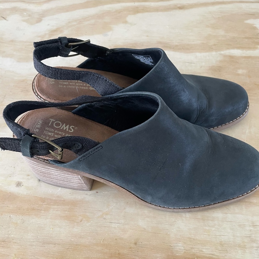 Toms Leila sling back mule